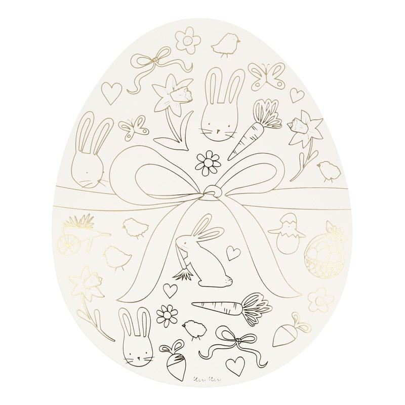 Meri Meri Easter Placemats (Pack of 8) - Easter