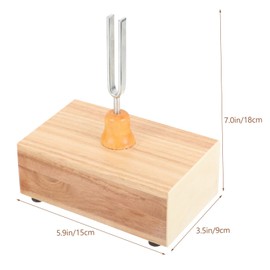 IWOWHERO Meditation Tuning Fork Sound Box 1 Set Tuning Forks with Mallet for Relaxation Experiment