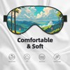 Anime Sky Print Sleep Eye Mask - Adjustable Design,Suitable for