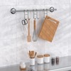 Over Shower Glass Door Hooks, 3 Pack Silver 304 Stainless