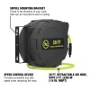 Flexzilla 3/8"x30' Enclosed Plastic Retractable Air Hose Reel Automatic Leveling