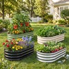 Galvanized Raised Garden Bed- Planter Garden Boxes Outdoor, Raised Beds