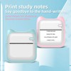 Portable Mini Printer Wireless BT Thermal Printer Easy Operation Compatible