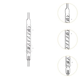 yuksok CO2 Bubble Counter for Aquarium,Transparent,Convenient,with Suction Cup Easy to Use Aquarium Supply Accessories for Fish Tank