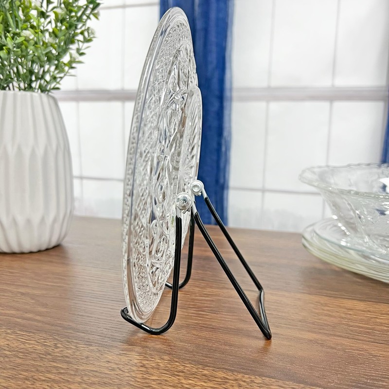 GIBSON HOLDERS 1A Adjustable Black Wire Display Easel, 3.25" W