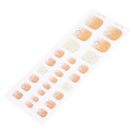 TOVINANNA 1 Set Gel Nail Strip Easy Stick Nail Art Stickers with for Weddings Parties More for Women