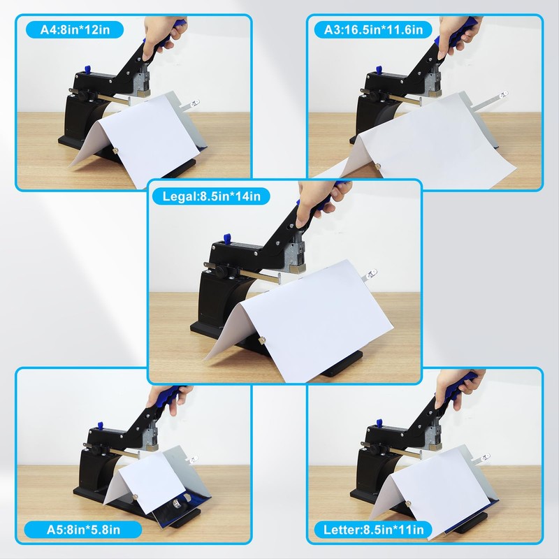 Rayson SH-03 Saddle Stapler/Heavy Duty Manual Stitch Stapler Can Saddle