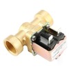 DC 12V Brass DN15 G1/2 Normal Closed Copper Body Water