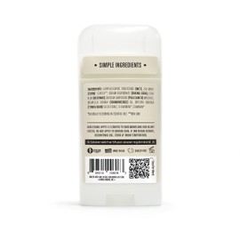 HUMBLE BRANDS Original Formula Aluminum-free Deodorant. Long Lasting Odor Control with Baking Soda and Essential Oils, Palo Santo and Frankincense, Pack of 1