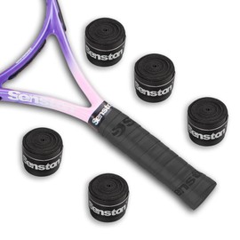 Senston Grip Tape Non-Slip Overgrip Badminton Grip for Tennis Grip Tapes Squash Racket Black