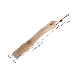 Mipcase Outdoor Axe Handle Replacement for Gardening Tools Wooden Grip for Camping and Outdoor Use Easy Installation Versatile Multi-Tool Handle for Axes and Hammers