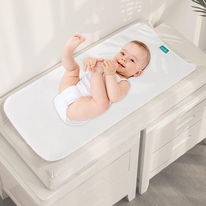 Changing Pad Liners Waterproof (3 Count), Flannel Portable & Durable