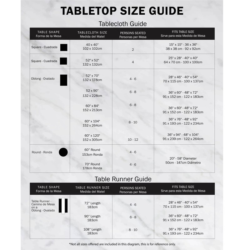 DII 100% Cotton, Machine Washable, Dinner, Everyday Use Table Runner,