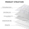 STICKGOO Peel and Stick Backsplash, PVC Wall Tiles Stick on