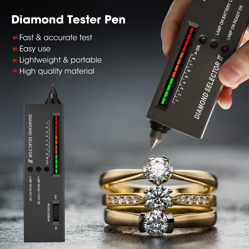 Diamond Tester High Accuracy Diamond Selector Detector Gtone Jewelry Testing