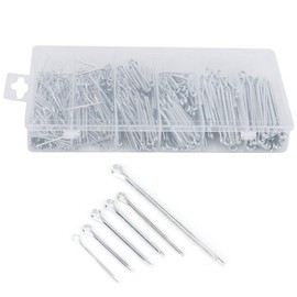 555pcs Cotter Pin Assortment Kit 6 Size Stainless Steel Retaining Split Pins Clip Fasteners Parts Tool Set with Storage Case