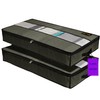 LACAZO Underbed Storage Bag, Waterproof Fabric Underbed Storage Bag, Clothes