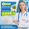 RioRand Orthodontic Wax for Braces Wax 120 Individual Hygienic Packaging