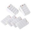 ZZJMCH 12 Pack Toilet Leveling Shims, Multi Purpose Plastic Shims