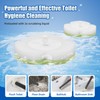 Toilet Bowl Cleaner Wand Refills,70 PCS Disposable Toilet Brush Heads