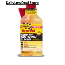 Rislone Hy-per Fuel Complete Fuel System Cleaner Gas Treatment and Additive 16.9