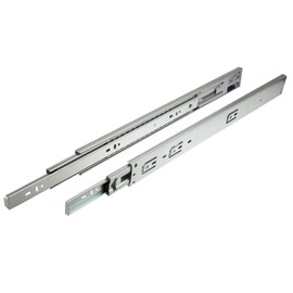 GlideRite Hardware 1875-Z - 18-inch 100 lb. Hydraulic Soft Self Close Full Extension Ball Bearing Drawer Slides
