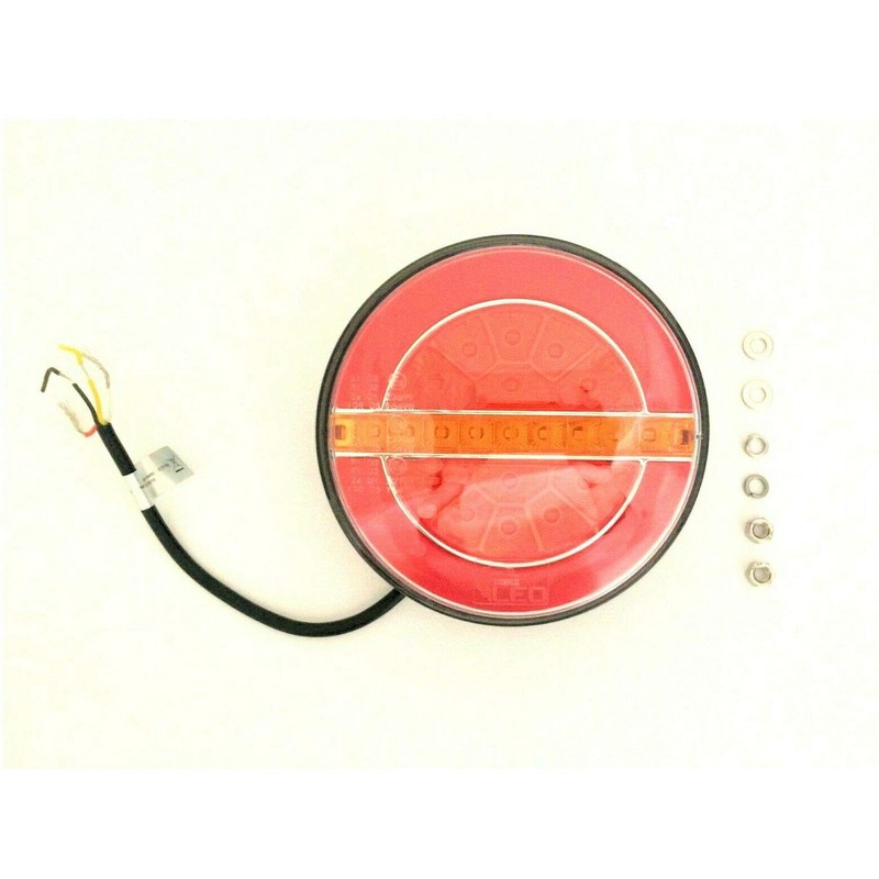 2 x LED Rear Light Diameter 140 Position Light Brake