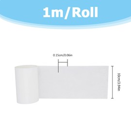 Hobbspring Self Adhesive Sole Protector Clear Sole Guard Protectors 3.94x39.37 Inch Silicone Rubber Non-Slip Sole Stickers emovable Shoe Bottoms Slip for High Heel Sneakers Leather Shoes