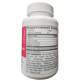 Herbal Supplement Via Dulce Bottle with 90 tablets~ Control Azucar En Sangre Tras Consumit Aliment