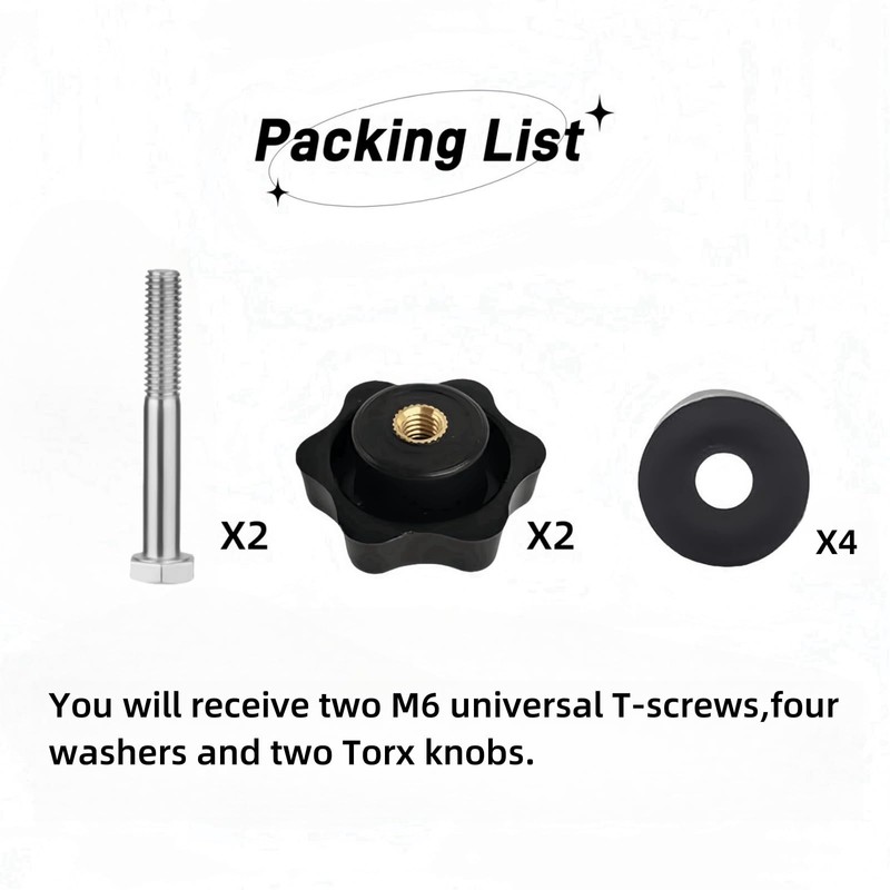 SZHSYJY 2 Set Rollator Walker Replacement knobs,Universal,Replacement Arm Adjustment Knobs