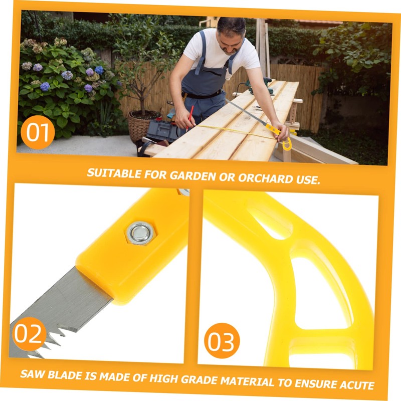 WOONEKY 3pcs Mini Wall Panel Saw Hand Saw for Woodworking