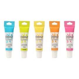 Brights (Set 2) Food Colouring Gel Set - 5 Colours