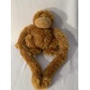 Weighted stuffed animal, monkey with 3 lbs, washable plush weighted