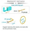 QWALIT Nose Piercing Kit Nose Ring Piercing Kit Self Nose