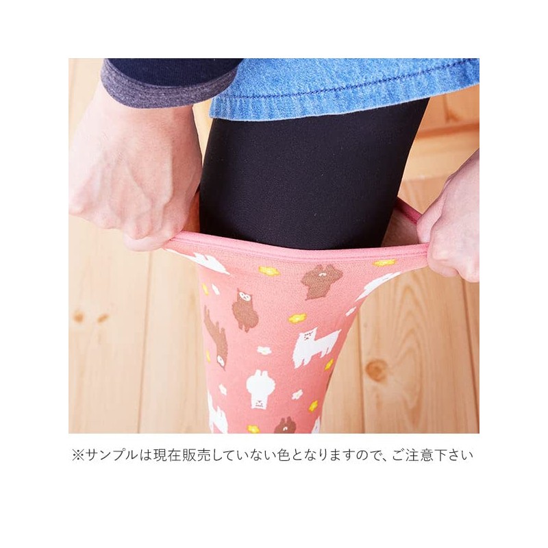 丸和貿易 ぽかぽか足首ウォーマー オウル ネイビー サイズ：約サイズ：フリー 2003921-04