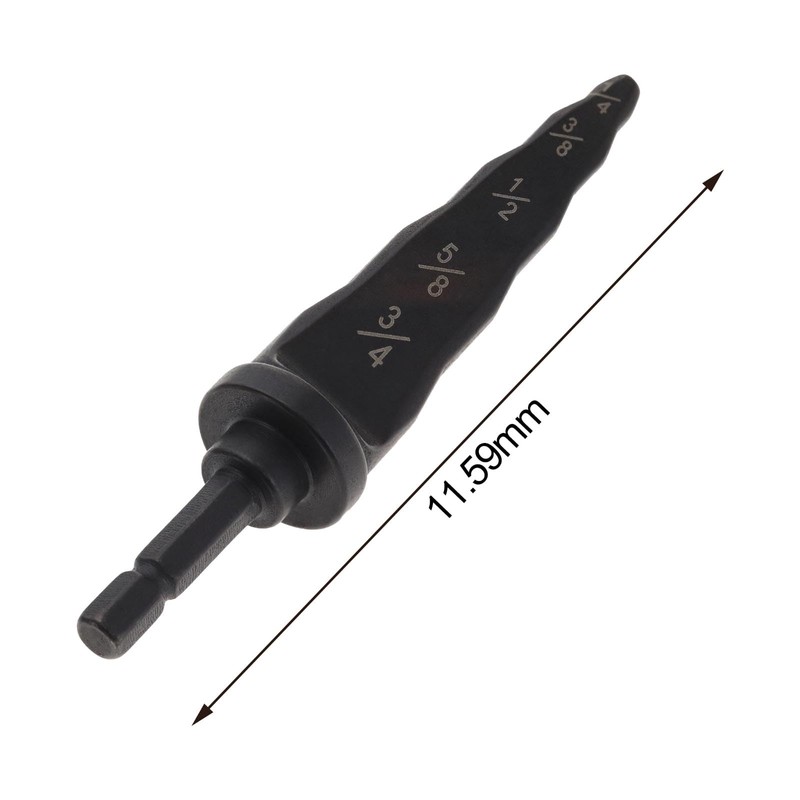 eMagTech Swaging Spin Tool Drill Bit 3/4" 5/8" 1/2" 3/8"