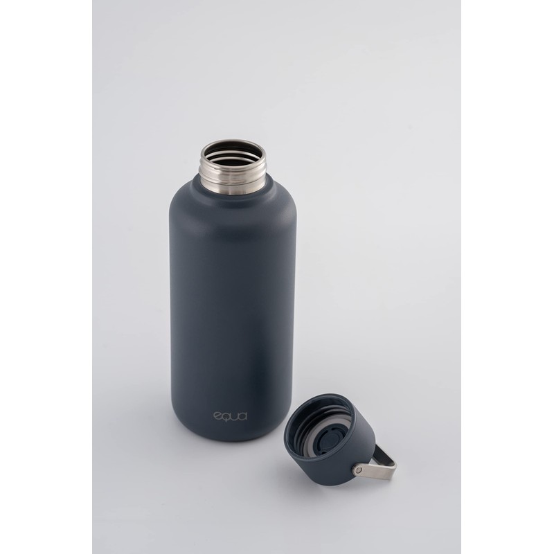 EQUA Timeless Stainless Steel Bottle (600ml, Navy)