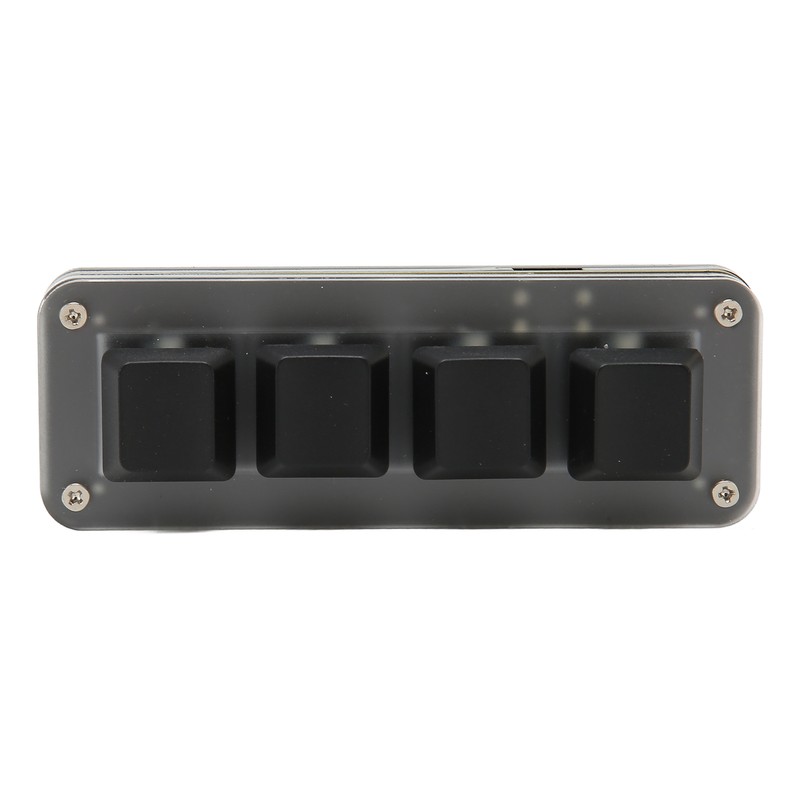 4 Fully Programmable Keys Mini Type C Wired One Handed
