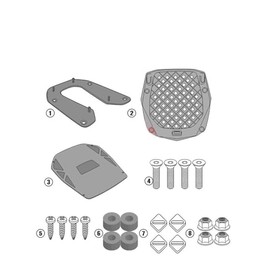 GIVI SR4133 Bike Specific monokey Rear Rack