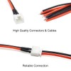 5 Pairs JST-XH 2.54mm 2 Pin 1S Balance Plug Lead