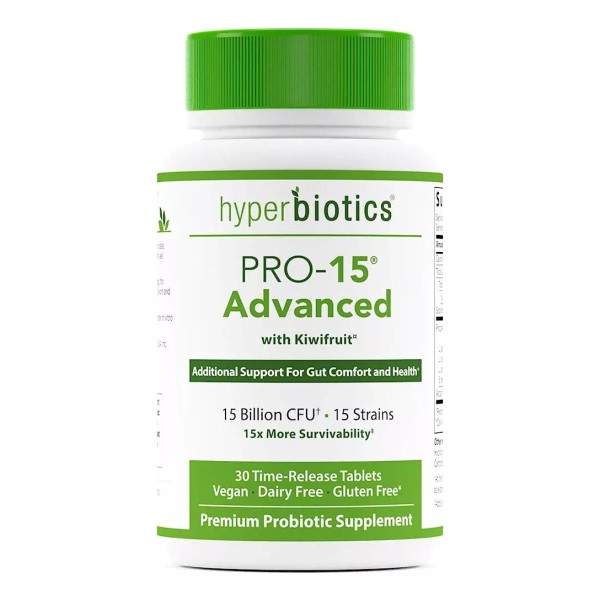 Hyperbiótics Hyperbiotics Pro-15 Advanced Probiotico 15mm Cfu 15cep 30cap
