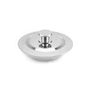 QWORK® 1 Pack Universal Bath Plug, Sink Plug, stainless steel