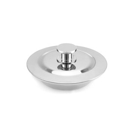 QWORK® 1 Pack Universal Bath Plug, Sink Plug, stainless steel drain plug, 39mm hole, sink plug for bathroom kitchen sink