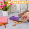 TIESOME 6 Pcs Soap Bags, Exfoliating Net Mesh Foaming Bag