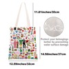 JNIAP Christmas Friends Tote Bag Kevin & Ralphie Parker &