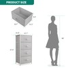 YITAHOME Dresser with 4 Drawers - Fabric Storage Tower, Organizer