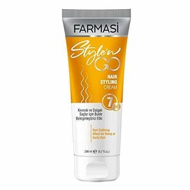 Farmasi Style'n Go Hair Styling Cream for Curly Hair, 200 ml./6.7 fl.oz.