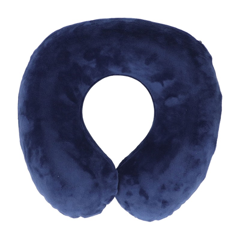 Self Inflatable Travel Pillow U Shaped Portable Neck Chain Support