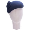 Lawliet Teardrop Women Wool Felt Fascinator Hat Flower Tam Beret