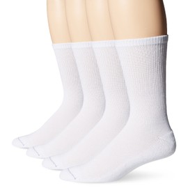 Dr. Scholl's Men's Non-Binding 4 Pack Crew